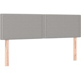  LED uzglavlje svjetlosivo 144 x 5 x 78/88 cm od tkanine | shoptok.hr