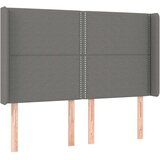  Box spring s madracem LED tamnosivi 140x200 cm tkanina | shoptok.hr