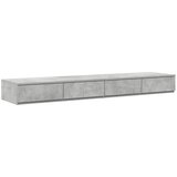  Ladice za krevet s ladicama Betonski sivi 150 x 36,5 x 16,5 cm | shoptok.hr