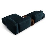 Micadoni Tamno plava kutna garnitura od bouclé tkanine (s desnim kutom) Martina – Home | shoptok.hr
