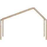 Krov za dječji krevet 213 x 95,5 x 144,5 cm od masivne borovine | shoptok.hr