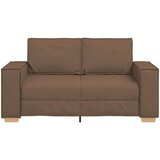  Dvosed kavč rjave barve 120 cm blago, (5000138103) | Shoptok.si