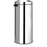Brabantia Jeklen koš za smeti v sijajno srebrni barvi 30 l Flame Guard – | Shoptok.si