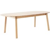 Hammel Furniture Raztegljiva jedilna miza iz masivnega hrasta v naravni barvi 100x220 cm Amalfi – Cene