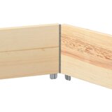  Povišena gredica šesterokutna 160 x 160 cm od masivne borovine | Eponuda.ba