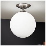 Eglo Rondo visilica/1,g27, nikl-mat/opal staklo | shoptok.hr