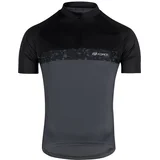 Dres FORCE ROCK kratki rukav, siva-crna M
