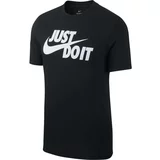 Nike Moška majica JUST DO IT SWOOSH Moška kratka majica Črna