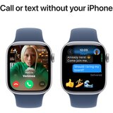 Apple Watch Series 10 LTE 42mm S/M trak MWX33QF/A Aluminijasto ohišje Srebrno Športni Denim | Shoptok.si
