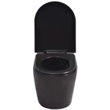  Zidna WC Školjka Keramička Crna | shoptok.hr