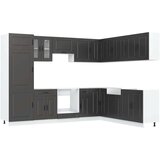 vidaXL 14-dijelni set kuhinjskih ormarića Kalmar konstruiranog drva | shoptok.hr