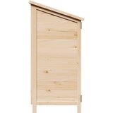  Vrtna Šupa Prirodna 106,5 x 56 x 113,5 cm Konstruirano drvo | shoptok.hr