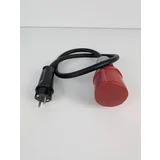 Adapter kabla CEE (Uko-Uto crveni) 16A na Schuko 16A monofazni