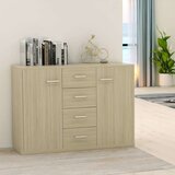 Komoda boja hrasta sonome 88 x 30 x 65 cm od konstruiranog drva Cijene