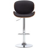  Barski stolček črno umetno usnje, (20624435) | Shoptok.si