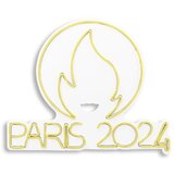 WALLXPERT dekorativna plastična led rasveta paris 2024 yellow Cene