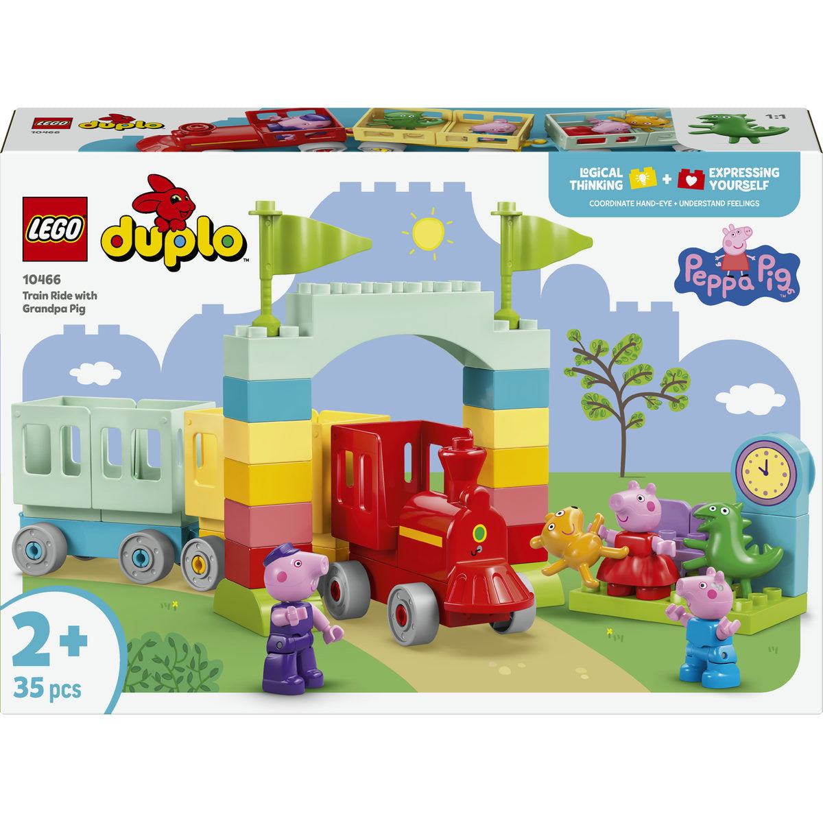 Lego duplo - vožnja vozom sa dekom prasetom (10466) | Eponuda.com