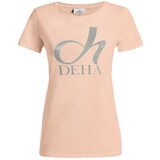 Deha GRAPHIC STRETCH T-SHIRT, ženska majica, narandžasta A00141 Cene