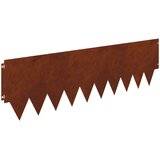  Ograda oko Travnjaka 20 pcs 103 x 30 cm metal Rđa | Eponuda.ba