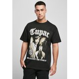 MT Upscale Tupac MATW Sepia Oversize T-Shirt Black | Shoptok.si