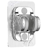 INF Nadgrajeni nosilec za tuš glavo z veliko ploščo brez vrtanja (2 kosa) Silver, (5000253839) | Shoptok.si