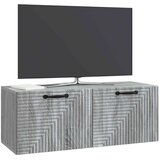TV Omarica za TV, ki jo lahko montiraš na steno Siva Sonoma, (5000210461) | Shoptok.si