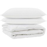  Duvet za sve sezone s jastukom 3 kom. Bijela Mikrovlakna 200 x 220 cm | shoptok.hr
