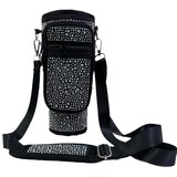 INF Držalo za torbo za steklenico vode Bling z nastavljivim naramnim trakom 40 oz Black, (21539253) Cene