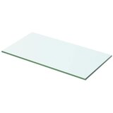 vidaXL Polica Prosojno Steklo 50x20 cm, (20765370) | Shoptok.si