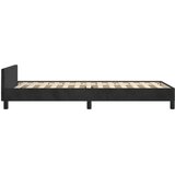  Okvir za krevet bez madraca crni 100x200 cm baršunasti | shoptok.hr