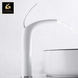 Kranig Kraanwerk dizajn mešalna pipa | pipa za umivalnik in fontano | veralien v belem | minimalizem, (21731899) | Shoptok.si