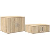 Ormarić za pohranu 2 pcs Sonoma hrast 108 x 41 x 40 cm | shoptok.hr
