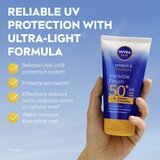 Nivea SUN Protect & Moisture hidratantno mlijeko za sunčanje s hijaluronskom kiselinom SPF 50+ 150 ml | shoptok.hr