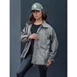 DStreet Kurtka damska ORLANDO ciemnoszara | shoptok.hr