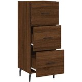  Komoda boja smeđeg hrasta 34 5 x 34 x 90 cm konstruirano drvo | shoptok.hr