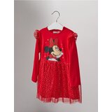 Sinsay Haljina s tilom i šljokičastim printom Minnie Mouse | shoptok.hr