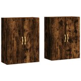  Zidni ormarići 2 kom boja dimljenog hrasta 69,5 x 34 x 90 cm | shoptok.hr