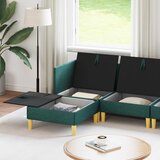  Modularni set sofe sa skladištem 5 pcs Tamnozelena Tkanina | Eponuda.com
