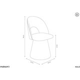 Makamii Žuta blagovaonska stolica Kalo – | shoptok.hr