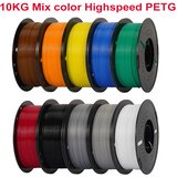 SupplySwap 3D tiskalnik PETG filament, visoka hitrost tiskanja, dobra trdnost, 10kg mešane barve, (5000193267) | Shoptok.si