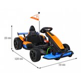 Licencirani Go-kart na akumulator McLaren Drift - narančasti | shoptok.hr