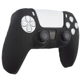 silikonska prevleka za DualSense 5 kontroler v črni barvi za PS5 | Shoptok.si