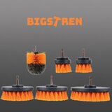 Bigstren set četki i spužvi za bušilicu 22 dijela, prihvat 8 mm | shoptok.hr