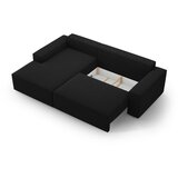 Micadoni Crna sklopiva kutna garnitura (s lijevim kutom) Jodie – Home | shoptok.hr