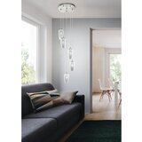 Eglo farsala visilica/5, led, g9, 5x3w, 5x360lm, nikl-mat/staklo sivo | shoptok.hr