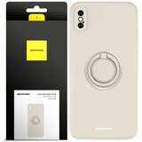 Spacecase SILIKONSKI OVITEK RING ZA IPHONE X XS ZAŠČITNI OVITEK BONE, (21962595) | Shoptok.si