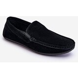EVENTO PE1 Men's Classic Suede Loafers Black Felixo | Shoptok.si