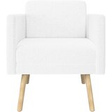  Ukrasna fotelja Bijela Tkanina | shoptok.hr