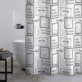 Catherine Lansfield Zavesa za tuš 180x180 cm Relax and Unwind – | Shoptok.si