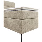 Esposa POSTELJA BOXSPRING 160 cm x 200 cm , tekstil svetlo rjava | Shoptok.si